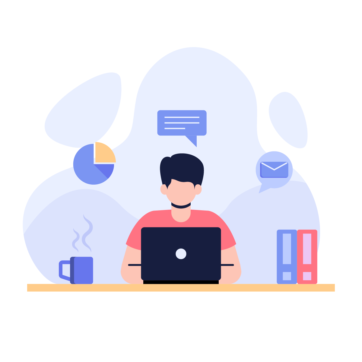 Professional searching for jobs